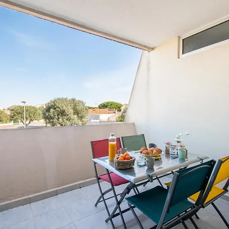 L'hacienda-300m A Pied-piscine Dans Residence-terrasse-4 Personnes Apartment Le Grau-du-Roi